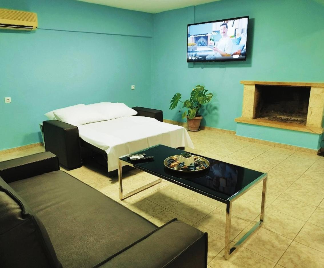 Appartamento Sleepili Vrísai Esterno foto